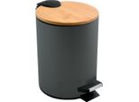 Spirella Cestino Per Cosmetici Da 3 Litri In Acciaio Inox Con Meccanismo Soft-Close E Cestino Interno Adonis Cestino Per Bagno Cestino Soft-Close Antracite