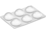 Stop Inofix 16 X 7,9 Mm 6 Pezzi Protezione Anticaduta Pvc Trasparente