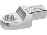 Hazet 6609C-E14 Testa Della Chiave A Croce Torx® ∙ Quadro Inseribile 9 X 12 Mm ∙ Profilo Torx® Esterno ∙ E14