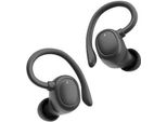 Muvit Io Smart True Wireless Sport Cuffie Sportive Enc Bluetooth Con Custodia Di Ricarica / 6 Ore Di Durata Della Batteria / Nero