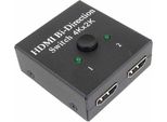Premiumcord Hdmi Switch 4K, Full Hd 1080P ObousměRný 2-1 Nebo 1-2