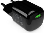 Puro PUFCMTCUSBC20WGBLK Caricabatterie Per Dispositivi Mobili Smartphone, Tablet Nero Ac Carica Wireless Ricarica Rapida Interno