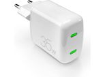 Puro PUFCUSBCC35WGWHI Computer Portatile. Smartphone. Tablet Bianco Ac Ricarica Rapida Interno