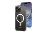Crong Clear Mag Cover - Custodia Magsafe Per Iphone 15 Pro (Trasparente)