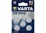Varta CR2032 3V Batteria A Bottone Al Litio - Confezione Da 5 Pezzi (5 Pezzi)
