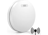 Aroha Link Rilevatore Di Fumo Collegabile - Batteria Da 10 Anni, Sensore Fumo Interconnesso - Allarme Anticendio