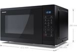 Sharp YC-MS252AE-B Microwave Oven