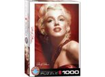 Eurographics Puzzle Marilyn Monroe: Ritratto Rosso 1000 Pezzi
