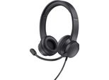 Cuffie Per Pc On-Ear Trust HS-150: Suono Cristallino E Comfort Per Il Tuo Flusso Di Lavoro