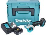 Smerigliatrice Angolare A Batteria Makita Dmc 300 RF1J 18 V 76 Mm Brushless + 1X Batteria Ricaricabile 3,0 Ah + Caricabatterie + Makpac