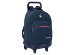 Zaino Scuola Con Ruote El Ganso Classic Blu Navy 33 X 45 X 22 Cm