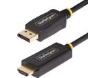 Startech.Com Cavo Adattatore Da Displayport A Hdmi, 4K 60Hz Con Hdr, Da Dp A Hdmi 2.0B, Convertitore Video Attivo, Da Displayport Per Desktop A Monitor Hdmi, M/M