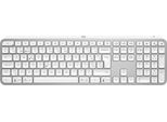 Logitech Mx Keys S - Dimensioni Complete (100%) - Rf Wireless + Bluetooth - Interruttore A Forbice - Qwerty - Led - Alluminio - Bianco