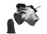Allenamento Resistenza Paracadute Power Ombrello Peso Libero Corsa Forza Allenamento Nero