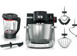 Bosch Serie 6 MUMS6ZS17 Macchina Da Cucina 1600 W Nero, Inox Spazzolato