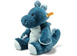 Steiff 087868 Stegosauro Beffardo, Peluche, 28 Cm, Azzurro