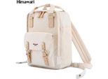 Himawari | Zaino Da Donna, Con Scomparto Per Laptop E Cinghie Regolabili, Beige, 28X38X15 Cm