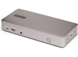 Startech.Com 150UE-USB4DOCKTRIPLE Replicatore Di Porte E Docking Station Per Laptop Cablato USB4 Grigio