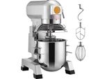 Succebuy Impastatrice Da Cucina Commerciale, Impastatrice A Cavalletto Da 18,7 L Con 3 Velocità Regolabili, Impastatrice Da 1100 W, Ciotola In Acciaio Inox E 3 Accessori, Ideale Per Ristorante, Panetteria, Pasticceria, Caffetteria