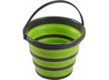 Secchio In Silicone Pieghevole Da Campeggio Turistico Secchio Per Biancheria 10 L