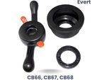 Set Di Sganci Rapidi Di Ricambio Evert Per Cerchi In Alluminio CB66-68