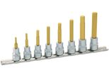Hazet 8801/8H Set Di Chiavi A Bussola ∙ Quadro Cavo 3/8 Di Pollice (10 Mm) ∙ Profilo Esagonale ∙ 3 - 10 ∙ Numero Di Utensili: 8
