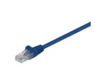 Goobay 68432 Cavo Patch Cat 6, U/Utp, Blu, 0,5 M - Miscela Di Rame Cca