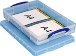 Really Useful Box Aufbewahrungsbox 10 Liter, Transparent