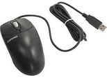 Hp - Maus - Optisch - 2 Tasten - Kabelgebunden - Usb - Tiefschwarz