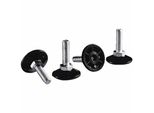 Rittal 4612000 Nivellierfuss Rittal M12 VerstellhöHe 18-43Mm 4 StüCk