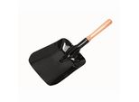 Turk 728-00 Paletta Per Mangimi Con Manico In Legno, Nero