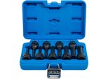 Set Di Bussole Di Potenza | Attacco Quadro 12,5 Mm (1/2") | Multidente Interno (Per Xzn) M4 - M16 | 9 Pz."