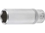 Chiave A Bussola Esagonale, Profonda | Azionamento Quadrato 6,3 Mm (1/4") | Sw 1/2"""