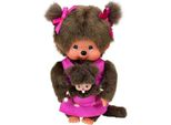 Monchhichi Madre Cura Ragazza Rosa, 20 Cm