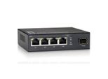 Levelone GEU-0521 - Switch - 4 X 10/100/1000 + 1 X Gigabit Sfp - Desktop, Wandmontierbar (GEU-0521)