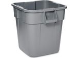 Rubbermaid FG352600GRAY Contenitore Rubbermaid Brute 106 Litri, Quadrato, In Pp, Grigio