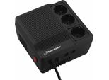 Powerwalker Avr 1200 - Regolazione Automatica Della Tensione - Ac 220/230/240 V - 720 Watt - 1200 Va - Connessioni Di Uscita: 3