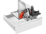 Ritter Aes 72 Sr Affettatrice Multiuso In Pregiato Design Interamente In Metallo Per Cassetto Da 45 Cm / Affettatrice / Affettatrice Multiuso / Ritter / Macchina Per Il Pane