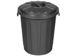 Keeeper 1021382600000 Keeeper Cestino Per Rifiuti Maxi Cestino "Mats"", 23 Litri, Grafite"