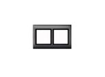 Merten 400214 Cornice Aquadesign, 2 Ingressi, Antracite