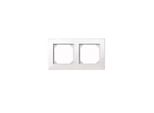 Merten 515219 Cornice M-PLAN, A 2 Ingressi, Bianco Polare Lucido
