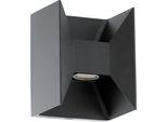 Eglo Lampada Da Parete Per Esterni A Led Morino 5 W Antracite 93319