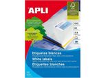 Etichette Adesive Apli 01263/ 64,6 X 33,8 Mm/ 100 Fogli