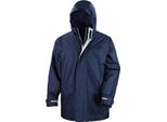 Result Core R207X | Parka Invernale Da Donna + Idrorepellente - Colore: Navy - Taglia: Xl