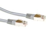 Cavo Patch Di Rete Act F/Utp, CAT5E, RJ-45 - RJ-45, 3,0 M, Grigio
