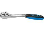 Sw-Stahl 05990SB Cricchetto Reversibile Da 1/2 Pollice I Dentatura Fine Con 72 Denti I Cricchetto Ergonomico I Blocco Inserti I Acciaio Al Cromo Vanadio