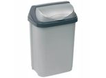 Keeeper 1045316000000 Keeeper AbfallbehäLter "Rasmus"", 10 Liter, Silber"