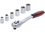 Set Di Chiavi A Bussola | Drive 10 Mm (3/8") | Sw 8 - 19 Mm | 7 Pz."