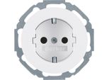Berker 47552089 Presa Schuko Bianco Polare, Lucido Gamma R.Classic