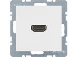 Berker Presa Hdmi S.1/B.3/B.7 Up 1HDMI Ws